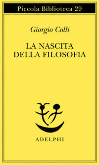 9788845901812 - La nascita della filosofia