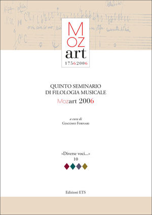 9788846725226 - Quinto seminario di filologia musicale. Mozart 2006
