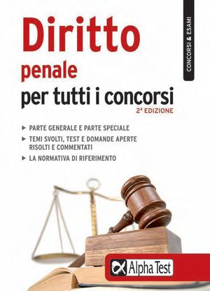 9788848313285 - Diritto penale per tutti i concorsi