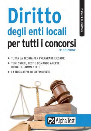 9788848315593 - Diritto degli enti locali per tutti i concorsi
