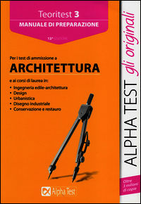 9788848315821 - Teoritest. Vol. 3: Teoria ed esercizi per le prove di ammissione: architetturatura