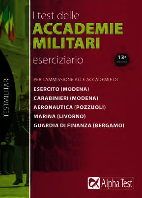 9788848316002 - I test delle accademie militari. Eserciziario