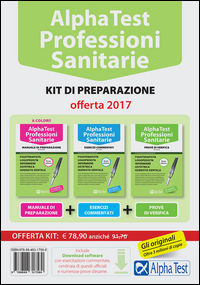 9788848317580 - Alpha Test. Professioni sanitarie. Kit di preparazione: Manuale di preparazione-Esercizi commentati-Prove di verifica. C