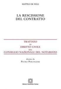 9788849520767 - La rescissione del contratto