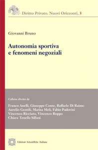 9788849525083 - Autonomia sportiva e fenomeni negoziali