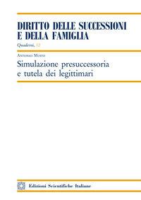 9788849533835 - Simulazione presuccessoria e tutela dei legittimari