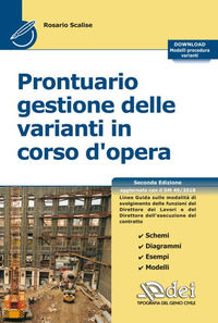 9788849655728 - Prontuario gestione delle varianti in corso d'opera. Nuova ediz. Con Contenuto digitale per download