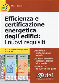 9788849655810 - Efficienza e certificazione energetica degli edifici. I nuovi requisiti