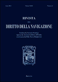 9788854871908 - Diritto della navigazione (2013). Vol. 43