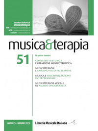 9788855434195 - Musica&terapia (2025). Vol. 51