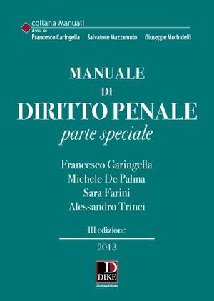 9788858202074 - Manuale di diritto penale. Parte speciale