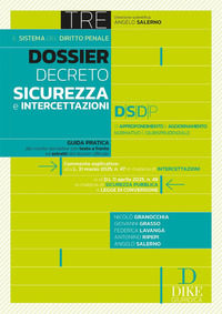 9788858217979 - Dossier Decreto Sicurezza e intercettazioni