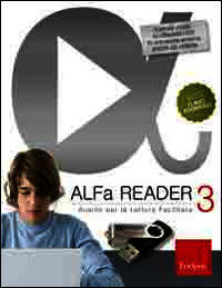 9788859000969 - ALFa READER 3. Ausilio per la Lettura Facilitata. Con Lettore vocale su chiavetta USB 8 GB