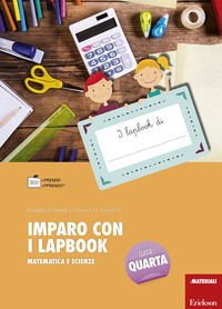 9788859014003 - Imparo con i lapbook. Matematica e scienze. Classe quarta. Con schede