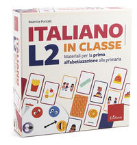 9788859043232 - Italiano L2 in classe. Materiali per la prima alfabetizzazione alla primaria. Con 200 Carte. Con 100 Adesivi
