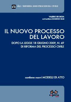 9788860211910 - Il nuovo processo del lavoro