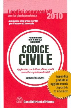 9788861324817 - Codice civile