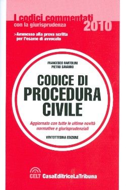 9788861324831 - Codice di procedura civile