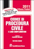 9788861326606 - Codice di procedura civile e le leggi complementari