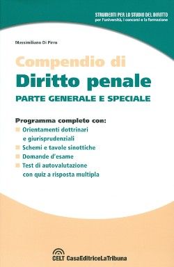 9788861327191 - Compendio di diritto penale. Parte generale e speciale