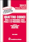 9788861328587 - Quattro codici. Civile e di procedura civile, penale e di procedura penale