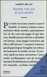 9788861455627 - Niente che sia al suo posto