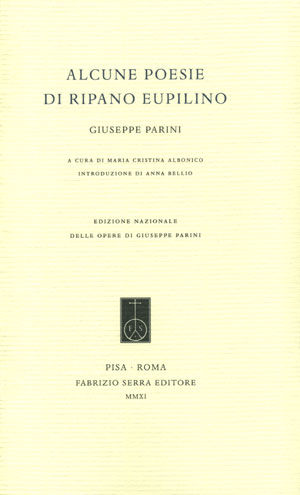 9788862273954 - Alcune poesie di Ripano Eupilino