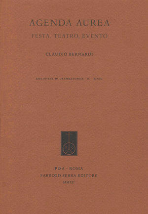 9788862275330 - Agenda Aurea. Festa, teatro, evento