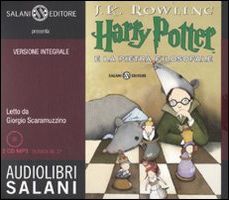 9788862561358 - Harry Potter e la pietra filosofale letto da Giorgio Scaramuzzino. Audiolibro. 2 CD Audio formato MP3. Vol. 1