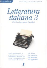 9788863110050 - Letteratura italiana. Vol. 3: Dal Neoclassicismo a Camilleri