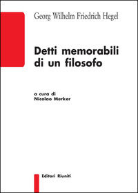 9788864731957 - Detti memorabili di un filosofo