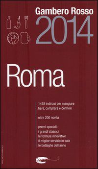 9788866410287 - Roma del Gambero Rosso 2014