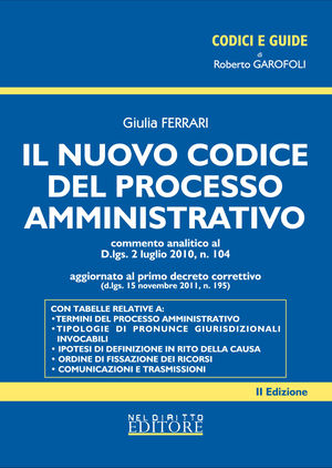 9788866570486 - Il nuovo codice del processo amministrativo