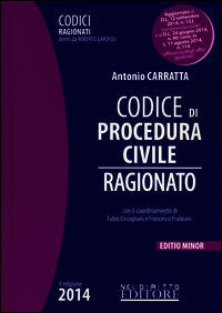 9788866574279 - Codice di procedura civile ragionato. Ediz. minore