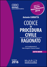 9788866576273 - Codice di procedura civile ragionato. Ediz. minore