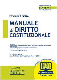 9788866577225 - Manuale di diritto costituzionale