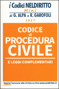 9788866579014 - Codice di procedura civile e leggi complementari 2017. Con Contenuto digitale per download e accesso online
