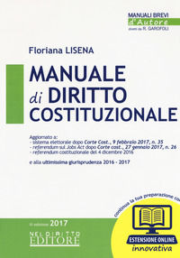 9788866579618 - Manuale di diritto costituzionale