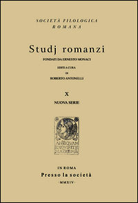 9788867284092 - Studj romanzi. Nuova serie. Vol. 10
