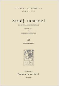 9788867287352 - Studj romanzi. Nuova serie. Vol. 11