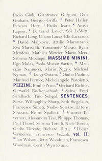 9788867490295 - Massimo Minimi. Pizzini/Sentences. Ediz. italiana e inglese. Vol. 2