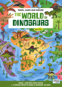 9788868605063 - The world of dinosaurs. Travel, learn and explore. Ediz. a colori. Con puzzle