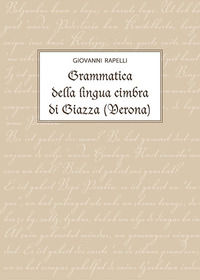 9788869471339 - Grammatica della lingua cimbra di Giazza (Verona)