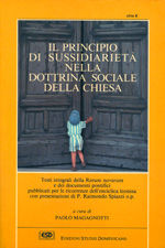 9788870940961 - Il principio di sussidiarietà nella dottrina sociale della Chiesa dalla Rerum novarum alla Centesimus annus