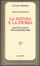 9788871666792 - La natura e la storia. Quattro scritti per Giampiero Neri
