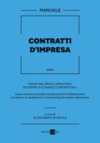 9788871872285 - Contratti d'impresa. Disciplina, profili applicativi ed esempi di clausole contrattuali