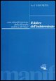 9788872852934 - Il dolore dell'indeterminato