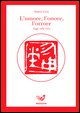 9788873100065 - L'umore, l'onore, l'orrore. Saggi sulla Cina