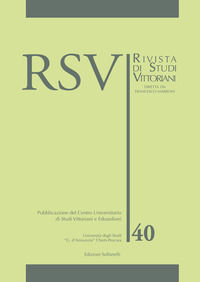9788874976898 - RSV. Rivista di studi vittoriani. Vol. 40