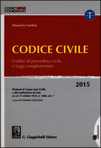 9788875243197 - Codice civile. Codice di procedura civile e leggi complementari
